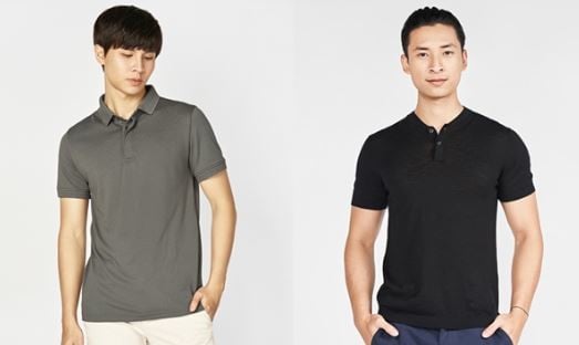 phối đồ với áo nam