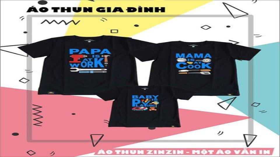 “Tung Hoành Thế Giới” Với 15+ Mẫu In Áo Thun Gia Đình Lấy Liền nhà ZinZin (P5)