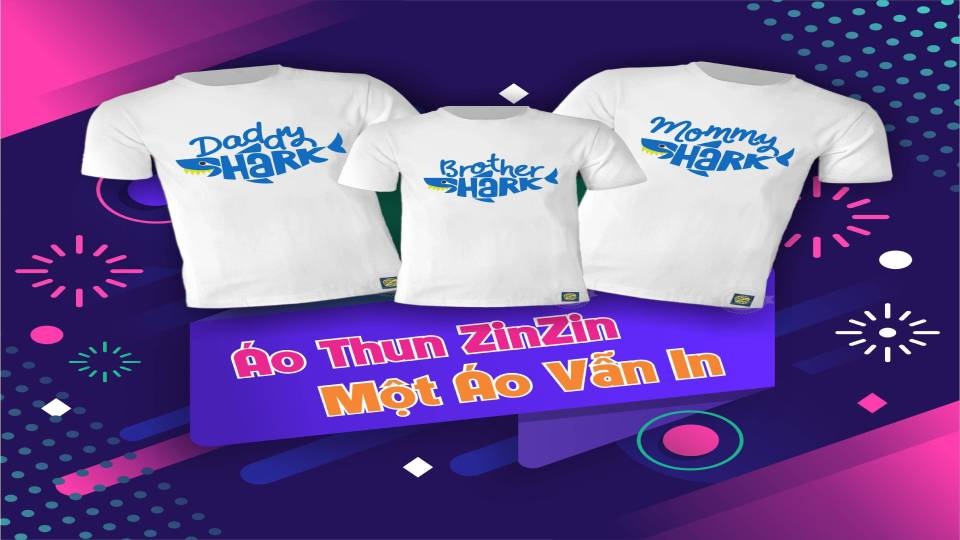 “Tung Hoành Thế Giới” Với 15+ Mẫu In Áo Thun Gia Đình Lấy Liền Nhà ZinZin (P2)