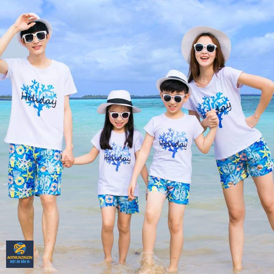 Vì sao nên chọn áo thun cho chuyến du lịch biển?