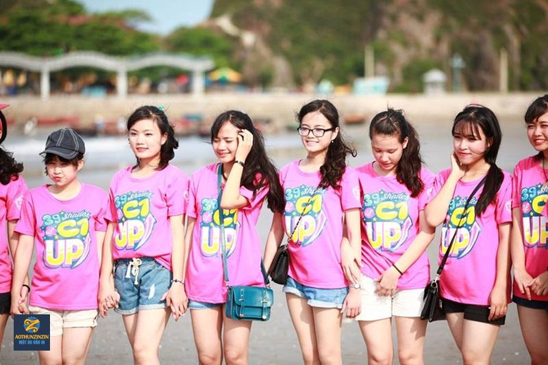Áo thun nhóm đi biển