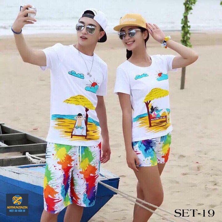 Dịch vụ in áo thun đi biển tại aothunzinzin.vn