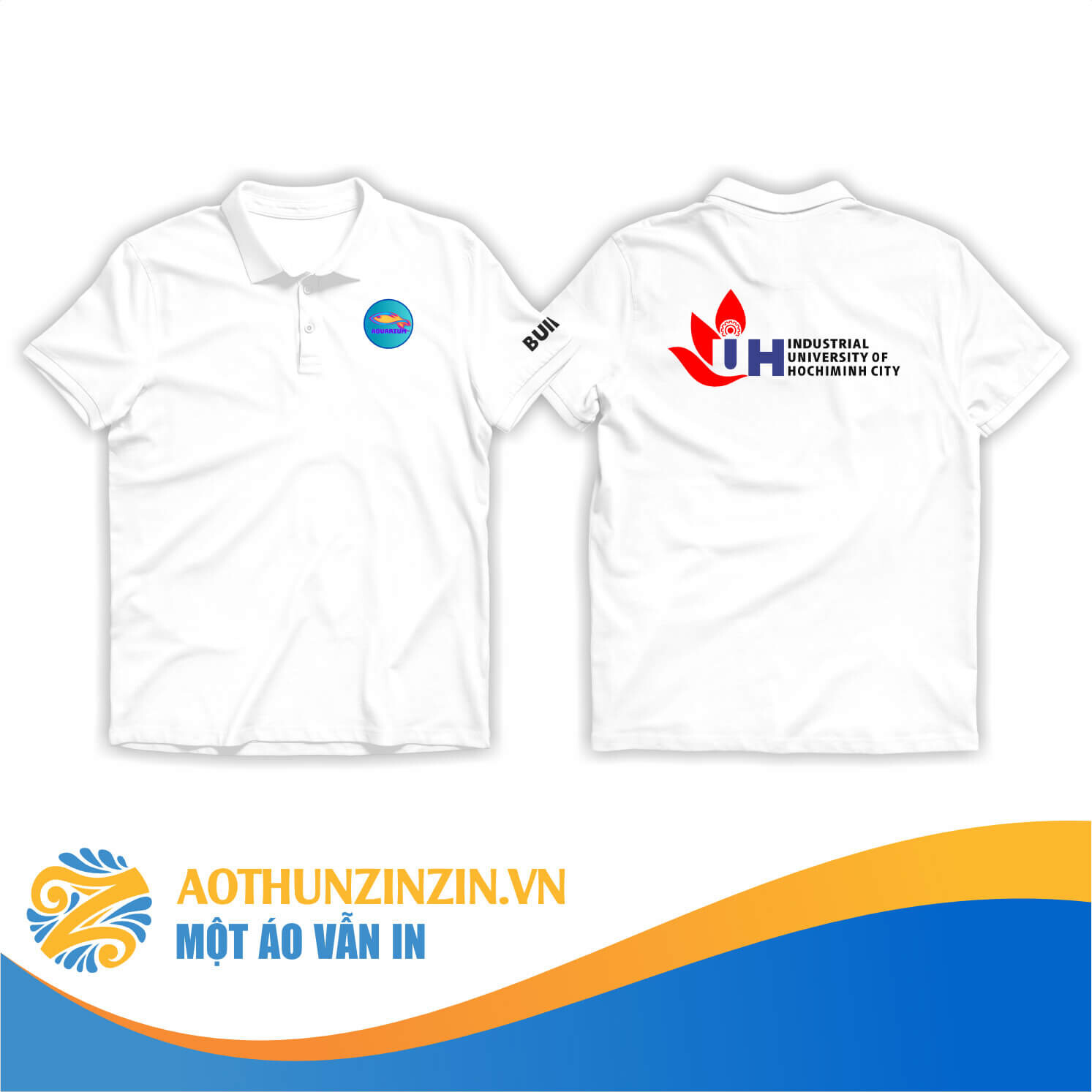 Ao Thun Aquarium Thiet Ke In An Dong Phuc Doanh Nghiep Aothunzinzin Mot Ao Van In