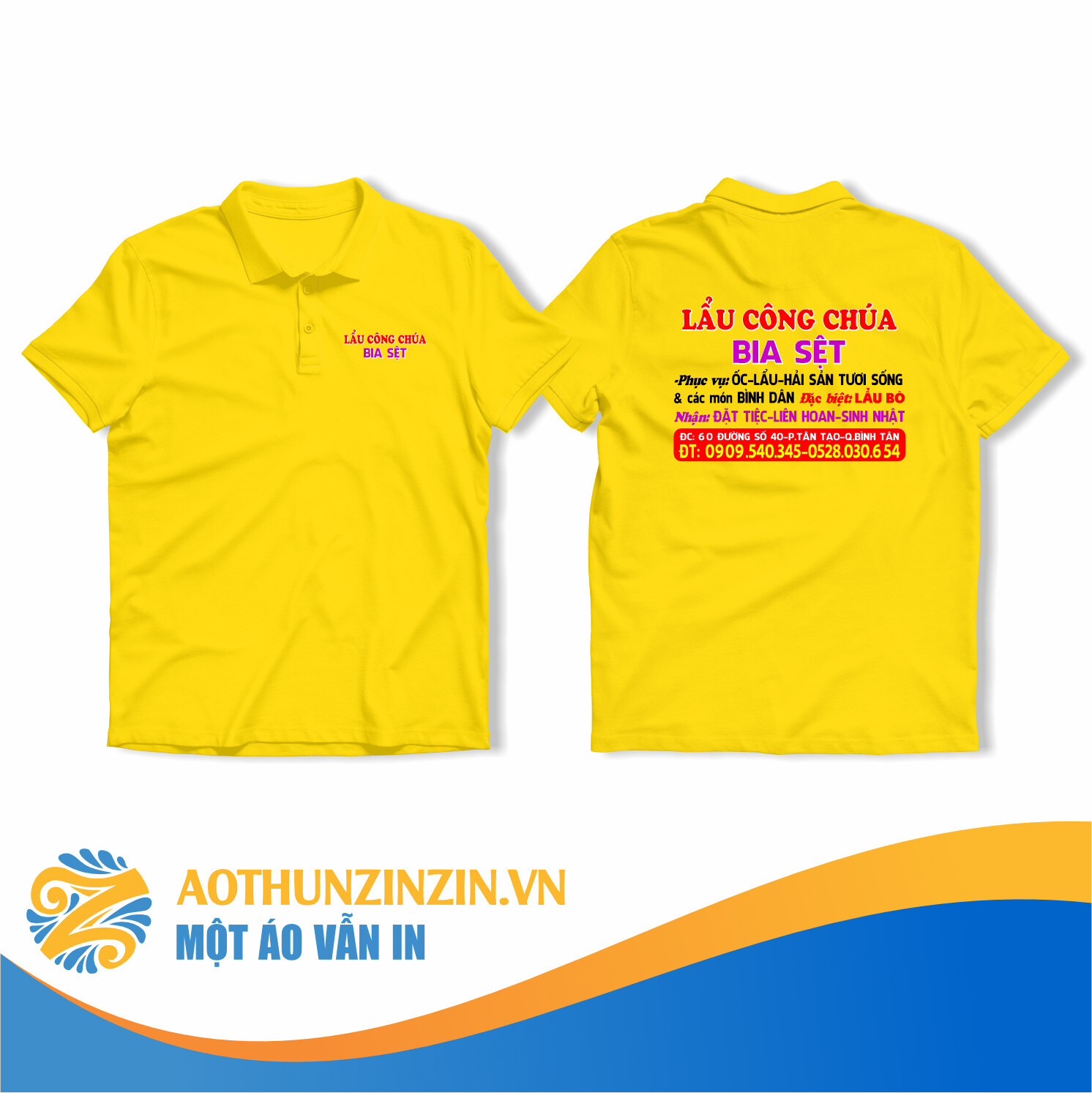 Ao Thun Lau Cong Chua Bia Set Thiet Ke In An Dong Phuc Doanh Nghiep Aothunzinzin Mot Ao Van In