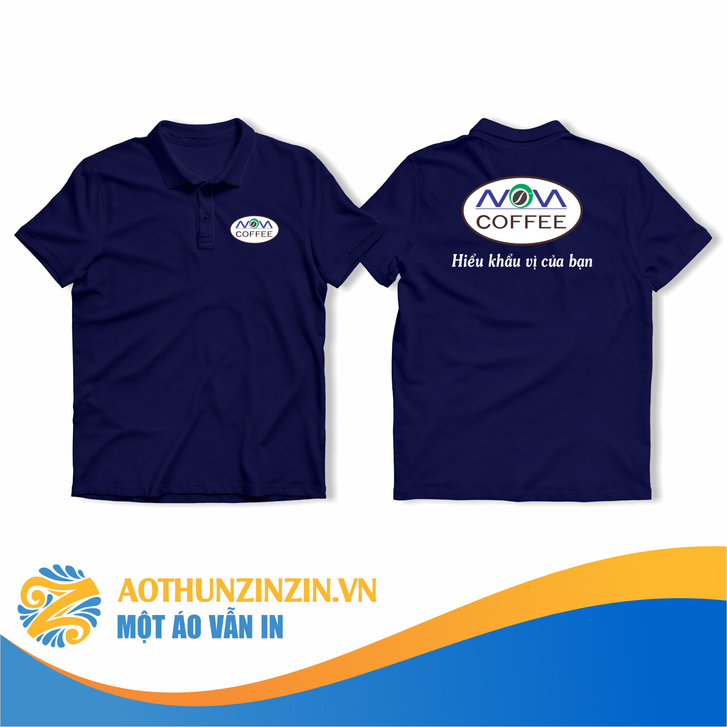 Ao Thun Nova Coffee Thiet Ke In An Dong Phuc Doanh Nghiep Aothunzinzin Mot Ao Van In