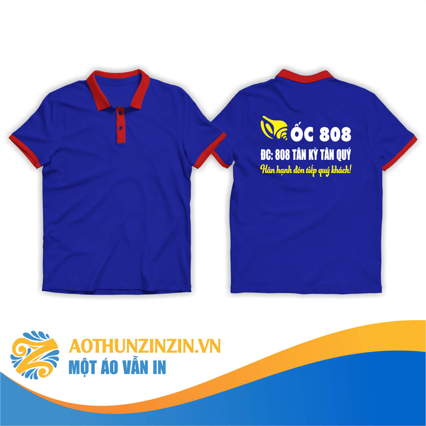 Ao Thun Oc 808 Thiet Ke In An Dong Phuc Doanh Nghiep Aothunzinzin Mot Ao Van In