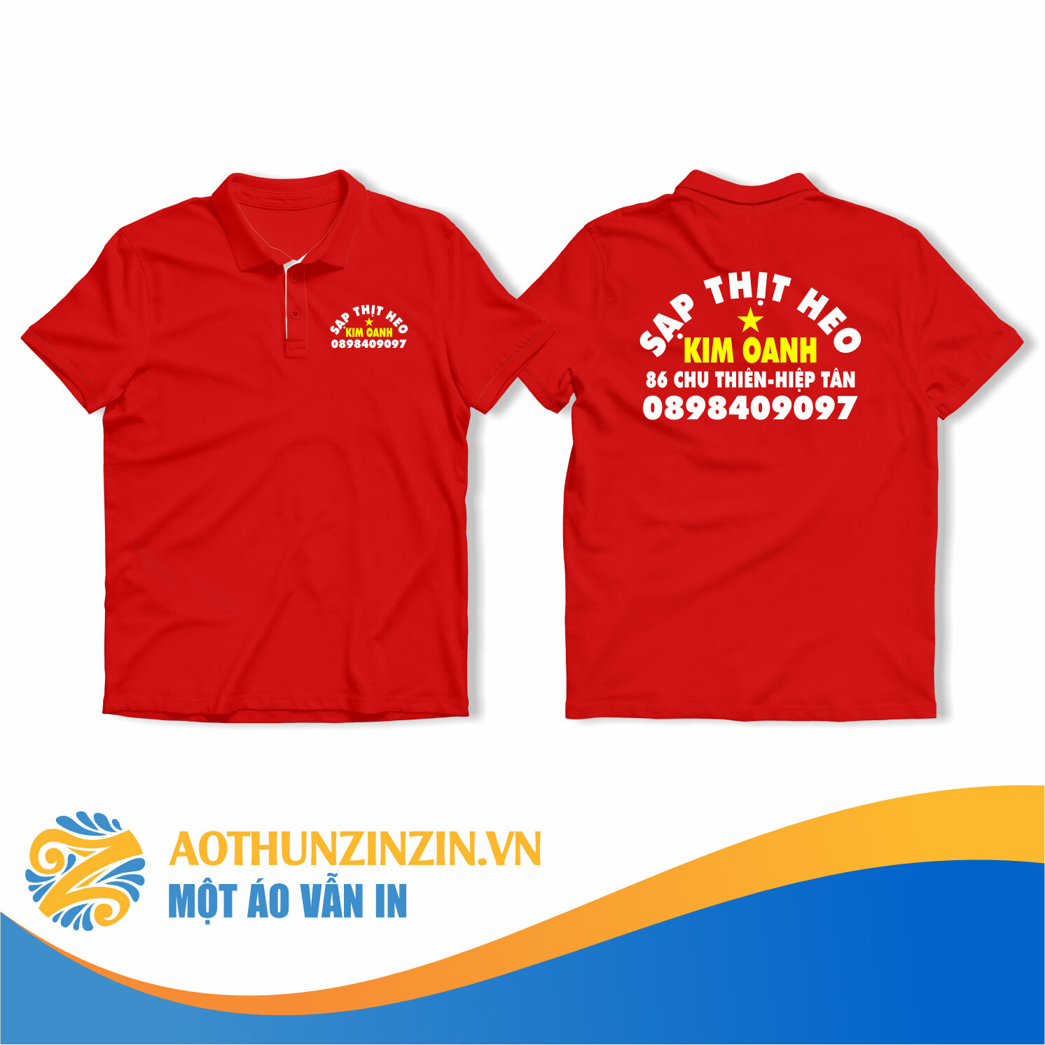 Ao Thun Thit Heo Kim Oanh Thiet Ke In An Dong Phuc Doanh Nghiep Aothunzinzin Mot Ao Van In