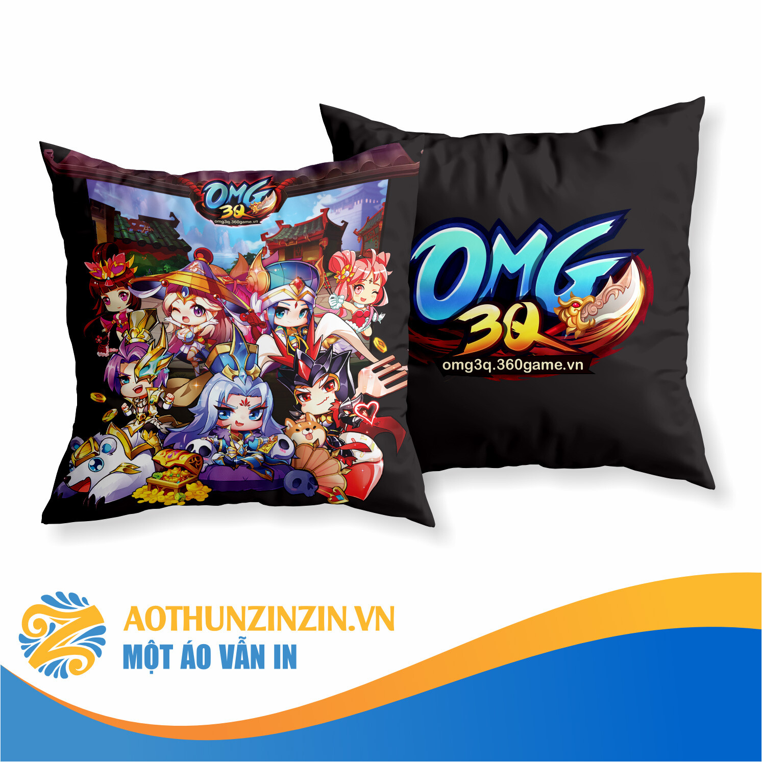 Goi Omg 3q Vng Thiet Ke In An Dong Phuc Doanh Nghiep Aothunzinzin Mot Ao Van In