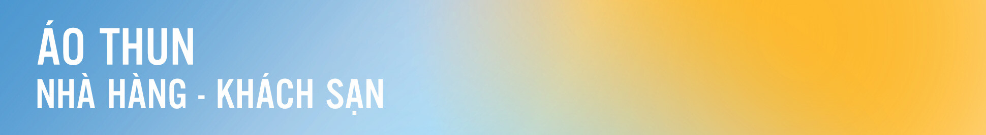 Sub Banner Ao Thun Nha Hang Khach San