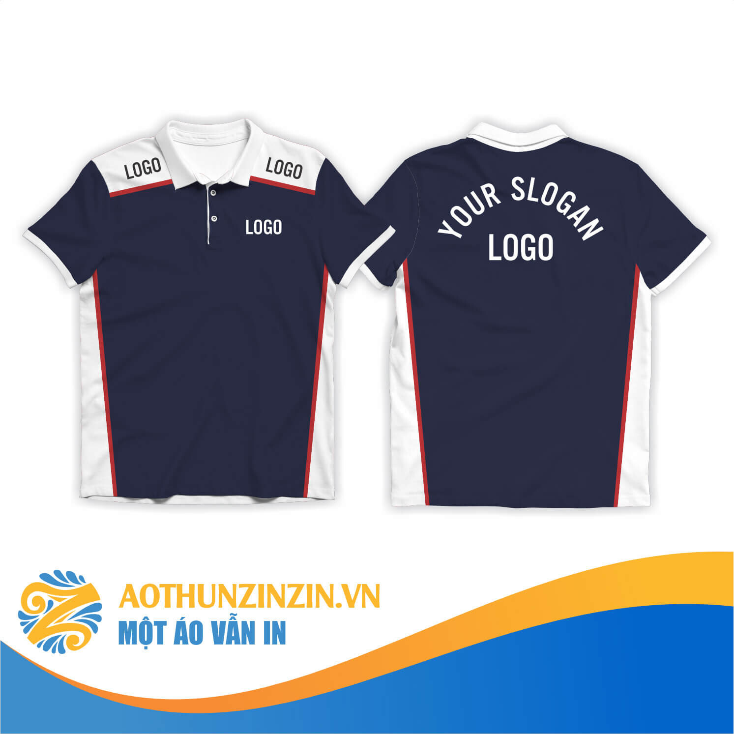 Ao Thun Ao Thun Zinzin Design 1 Thiet Ke In An Dong Phuc Doanh Nghiep Aothunzinzin Mot Ao Van In