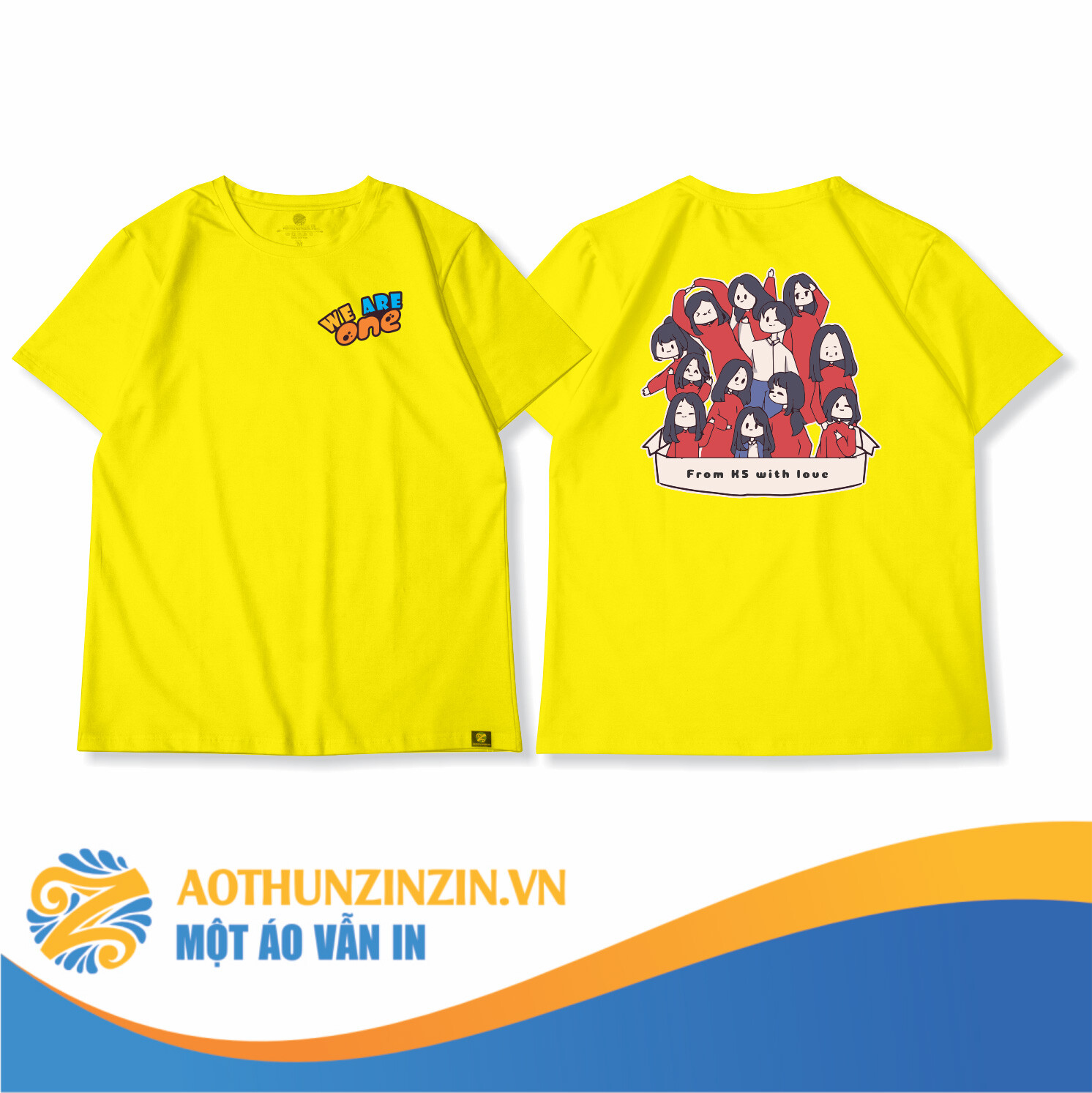 Ao Thun From K5 With Love Thiet Ke In An Dong Phuc Doanh Nghiep Aothunzinzin Mot Ao Van In