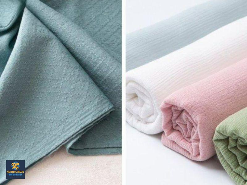 Bề mặt vải in đồng phục